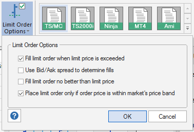 Limit Order Options