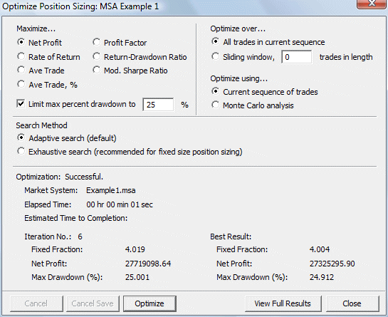 Forex position sizing software