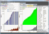 Main window with vertical tab groups